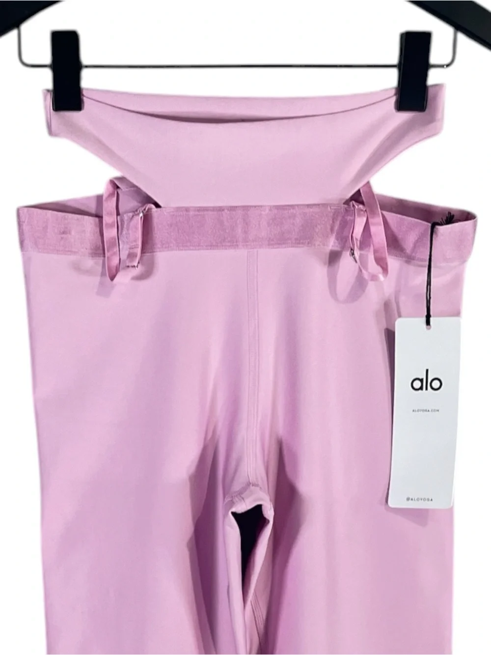 NWT ALO Airlift Extreme High Waist All Nighter Legging SugarPlum Pink size Small